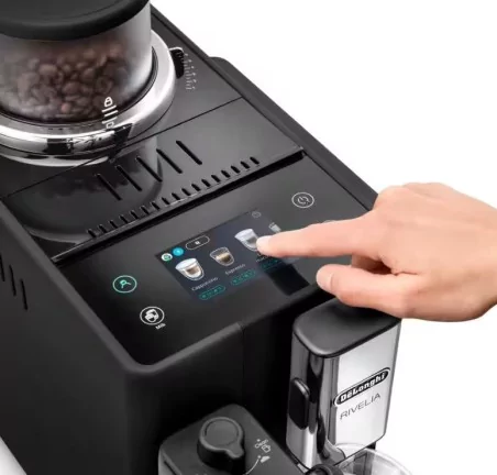 DeLonghi Rivelia FEB 4455 – LatteCrema Hot et Double Bac à Grains