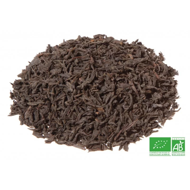 Thé noir fumé Bio Lapsang Souchong Thé noir fumé Bio Lapsang Souchong