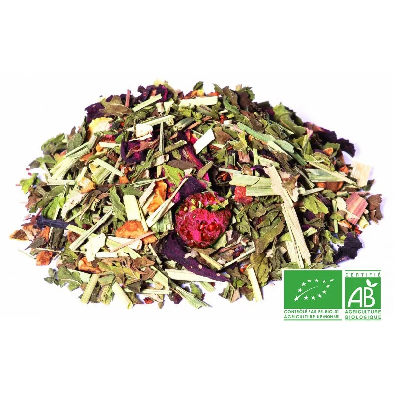 Tisane BIO menthe-framboise