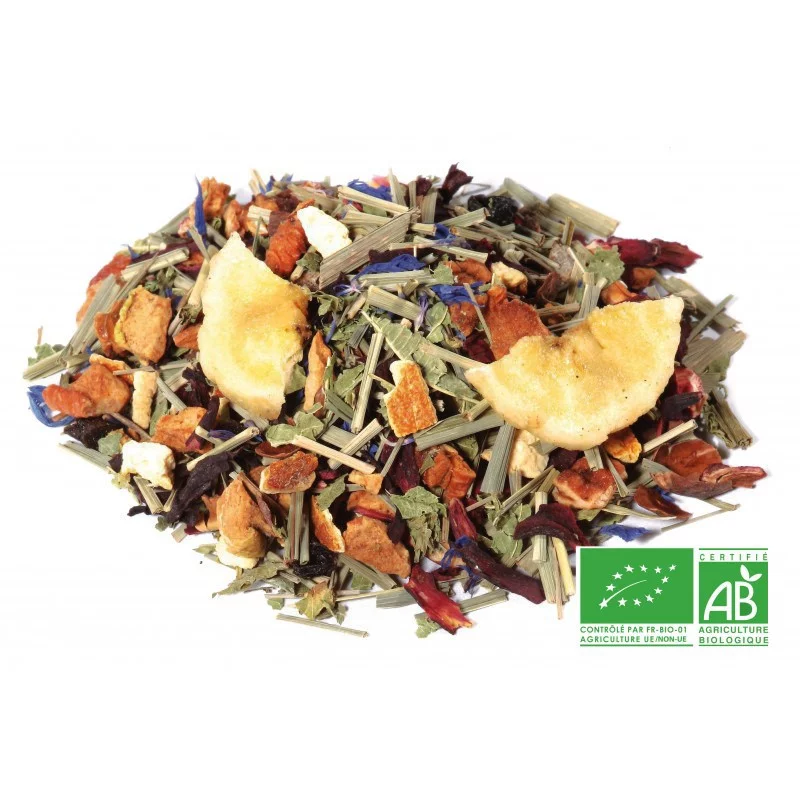 Tisane BIO familiale -citron vanille