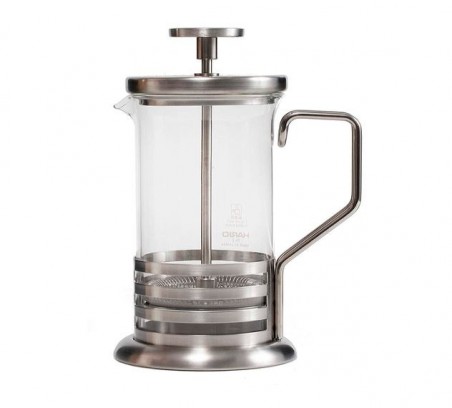 Hario Harior Bright - machine à piston café ou thé   - Silver 600ml