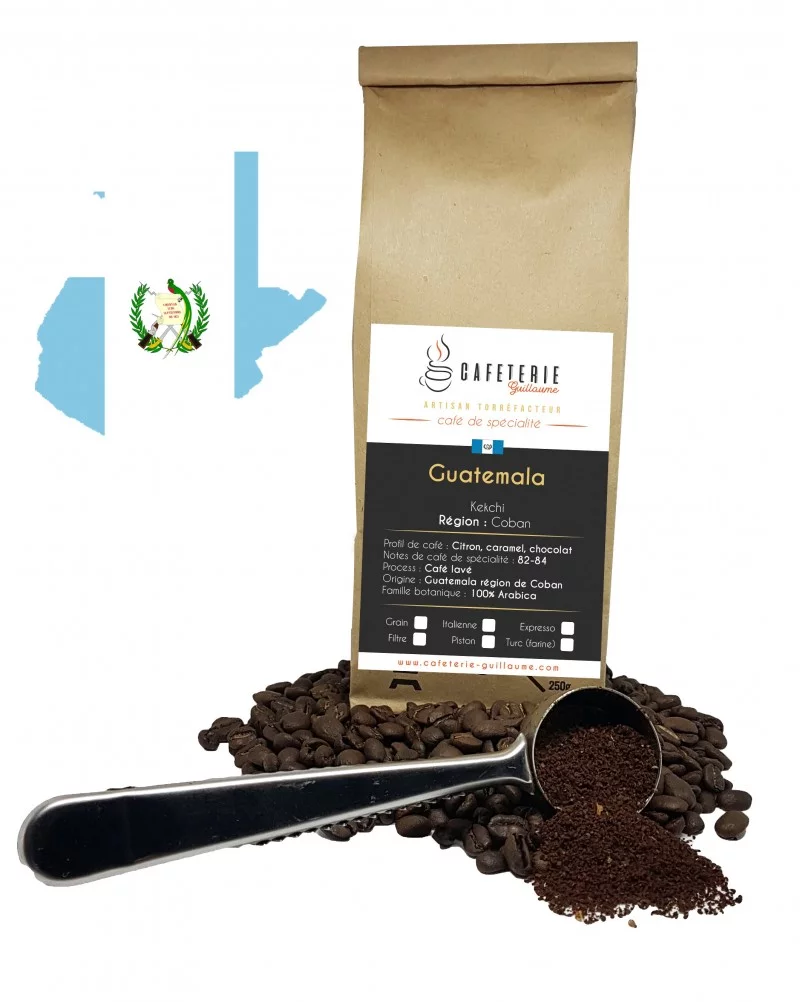 Café de spécialité Guatemala - Coban - KEKCHI Café de spécialité Guatemala - Coban - KEKCHI