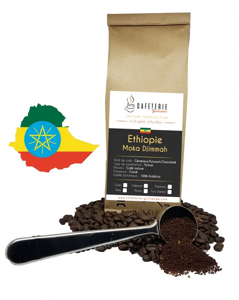 Café Moka Ethiopie - Djimmah