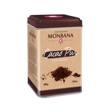 Cacao pur Monbana 200g