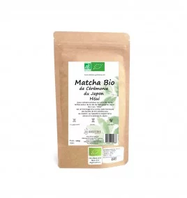 Matcha Bio de Cérémonie  du Japon  Hisui 100g Vrac