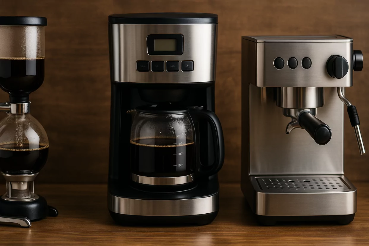 Machines à café – Expresso, filtre, italiennes & automatiques