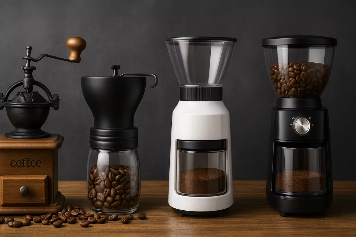 Moulins à café – Manuels & électriques pour une mouture parfaite