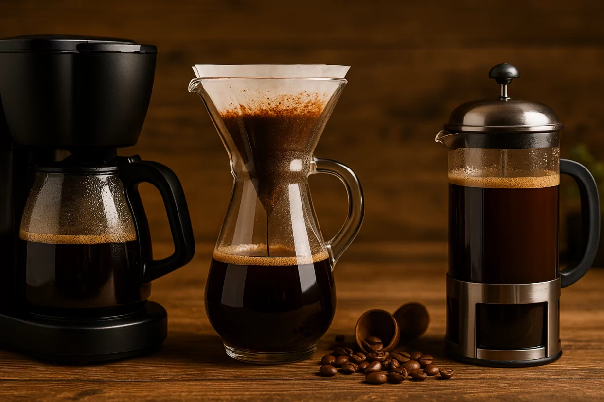 Machines à café par filtration – Préparation douce et aromatique